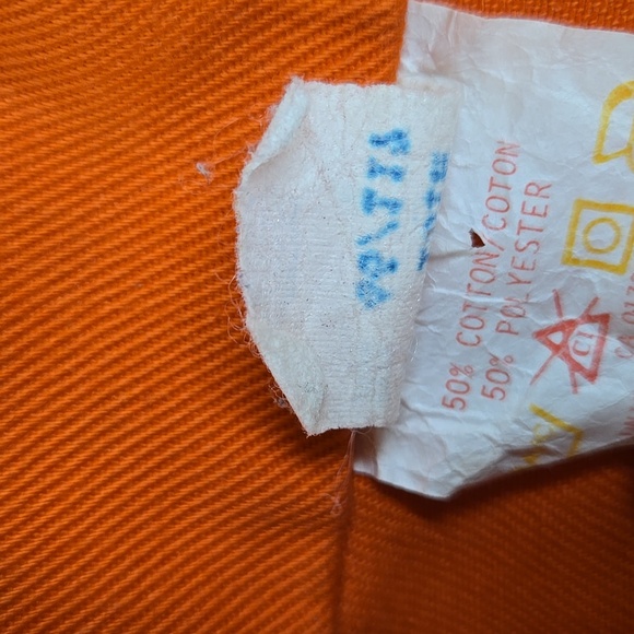 Vintage Orange Boiler Suit Hunting Jumpsuit Retro Utility Workwear Canvas Denim - Picture 10 of 16